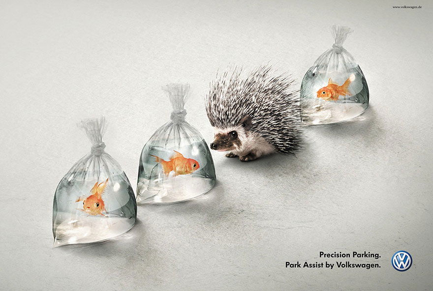 Volkswagen Porcupine Goldfish Ad