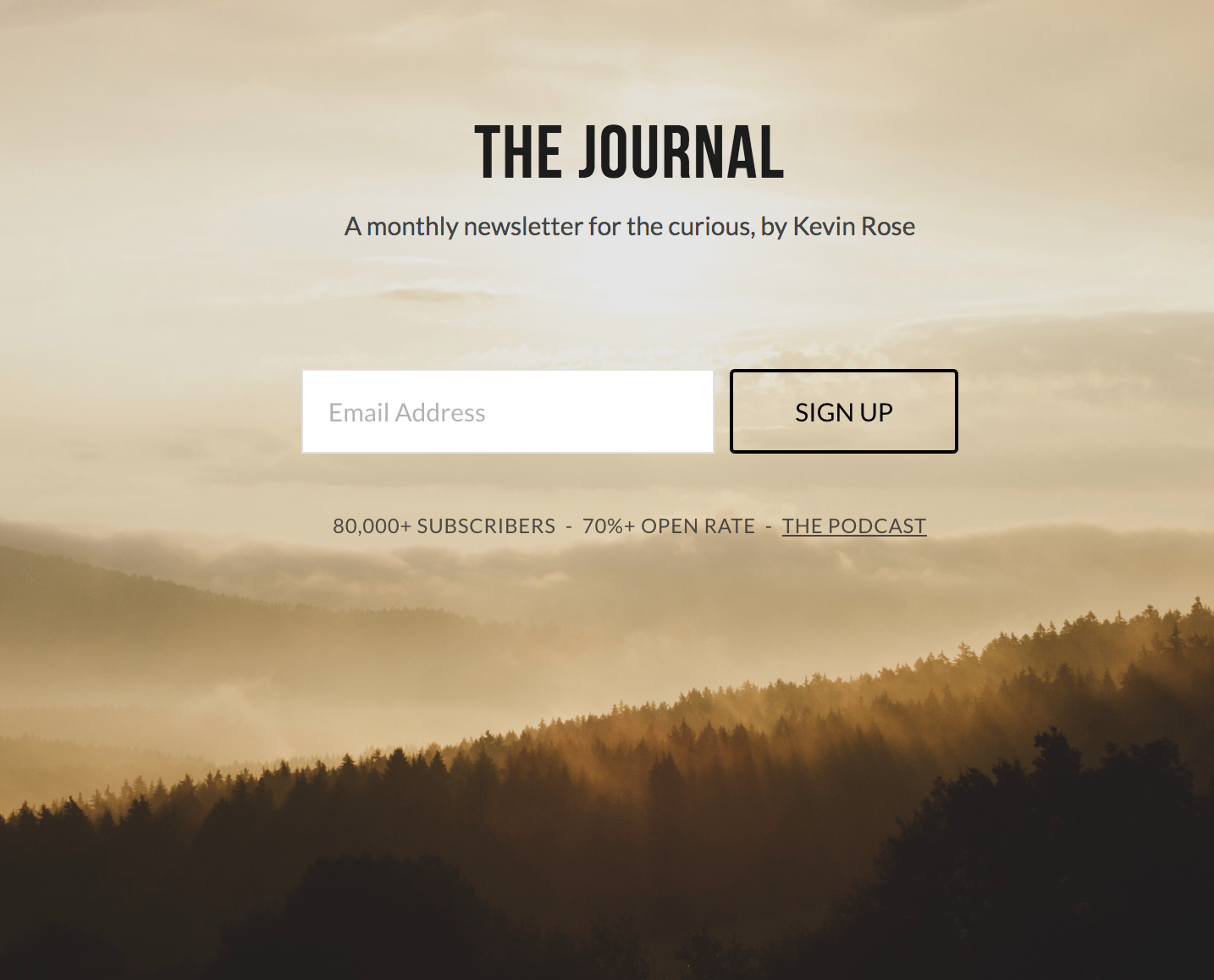 kevin-rose-the-journal-email-newsletter