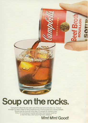 campbell's soup on the rocks (brainy rain)