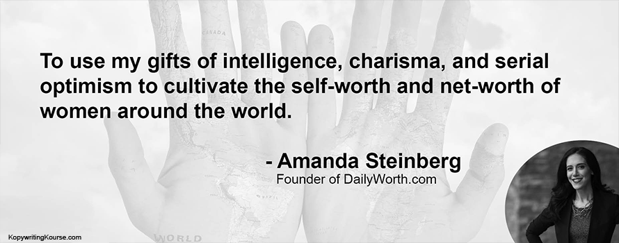 Amanda-Steinberg-quote-mission-statement