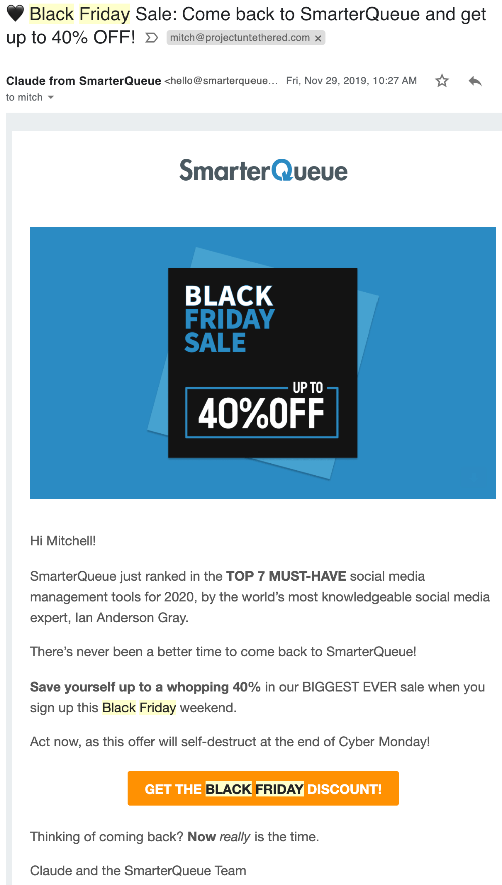 smarterqueue-reengagement-black-friday-email