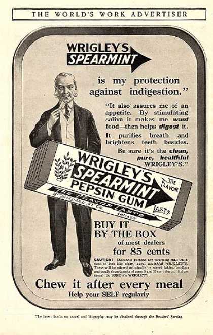 wrigleys -gum-1914-print-ad