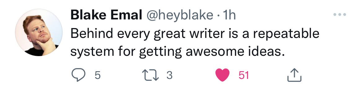 Blake-tweet