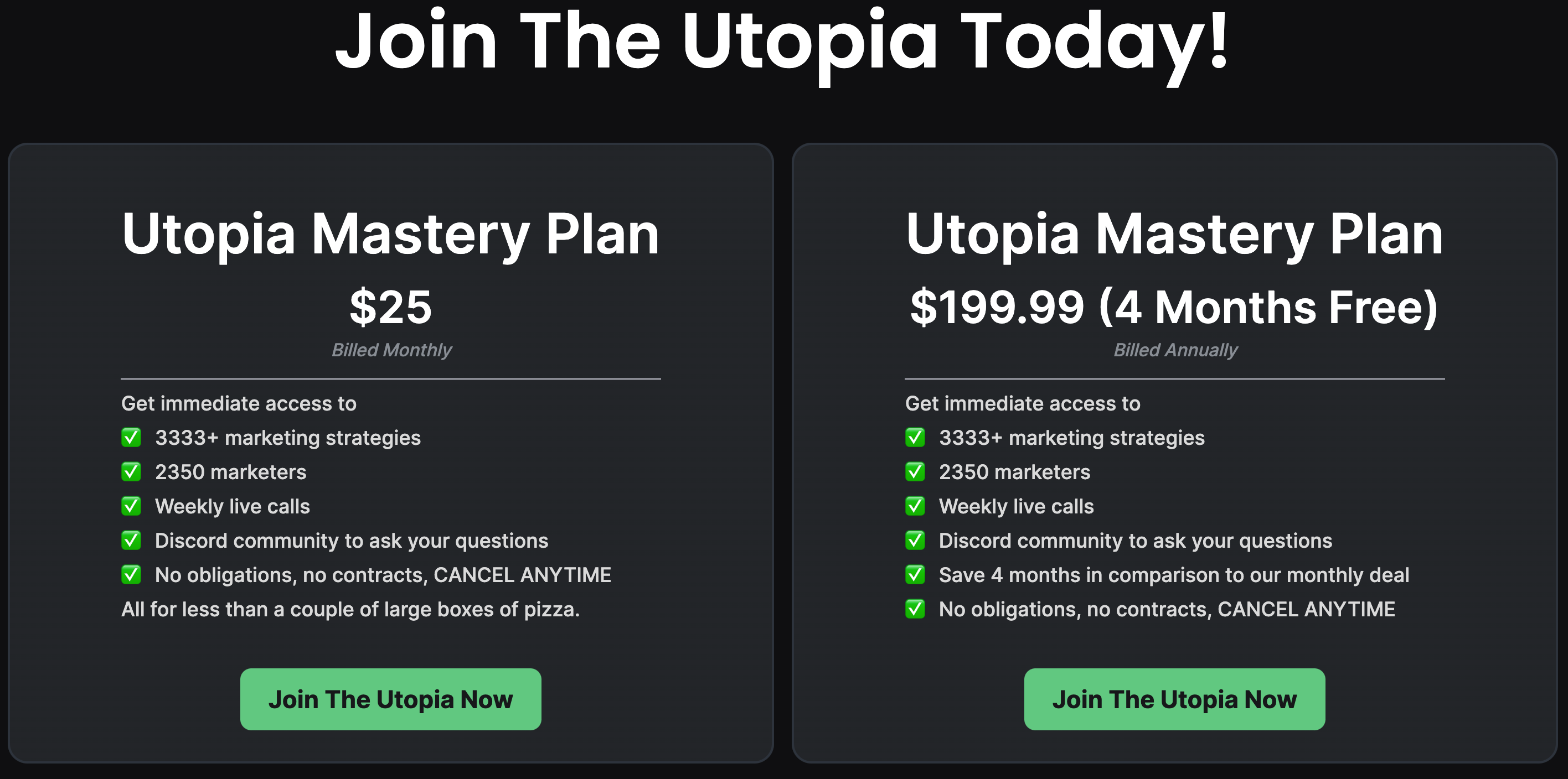 utopia-marketing-community-pricing