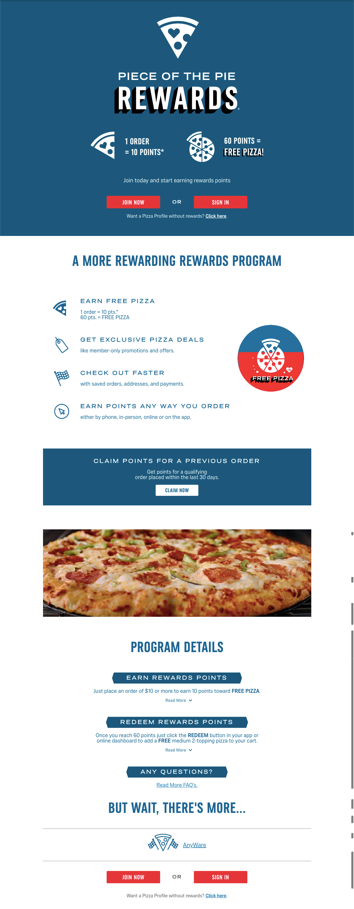 dominos rewards program