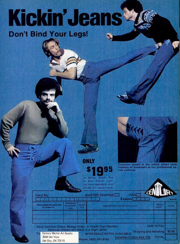 jeans ad demo vintage ad