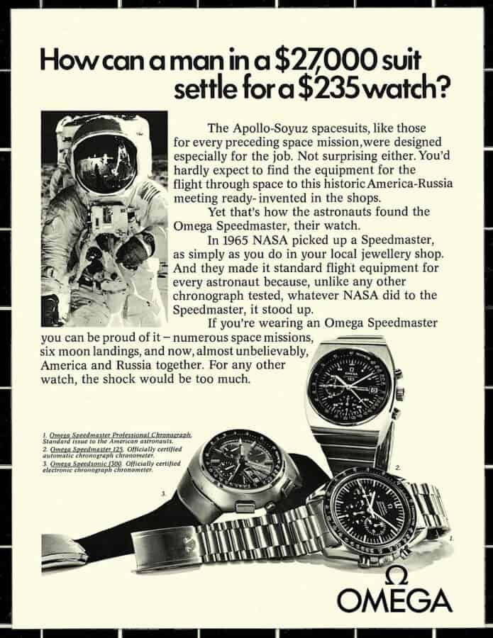 vintage omega ad