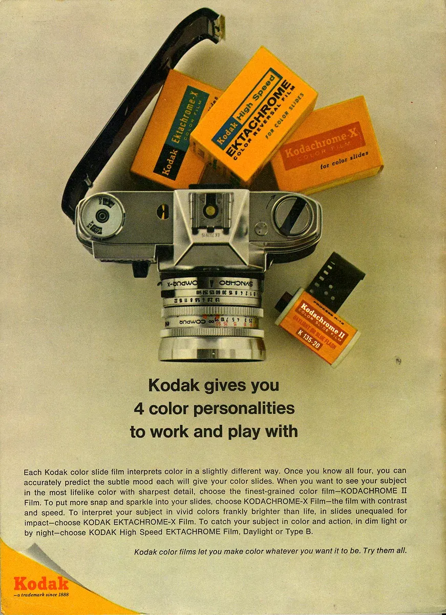 vintage Kodak ad