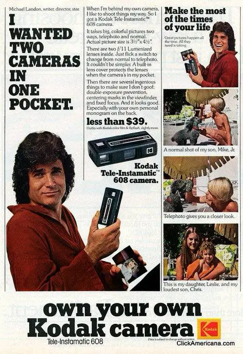 vintage kodak ad print ad