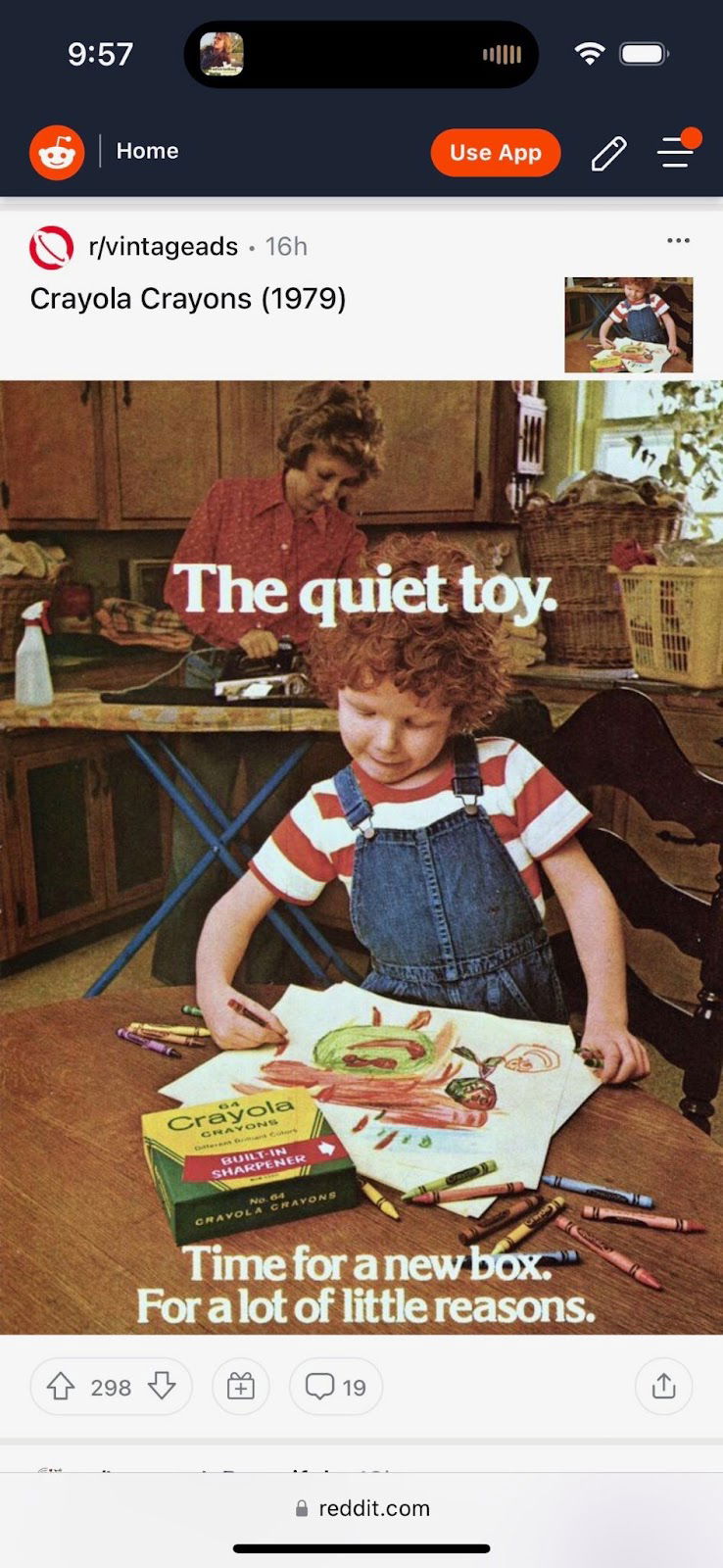 The Quiet Toy Crayola Ad