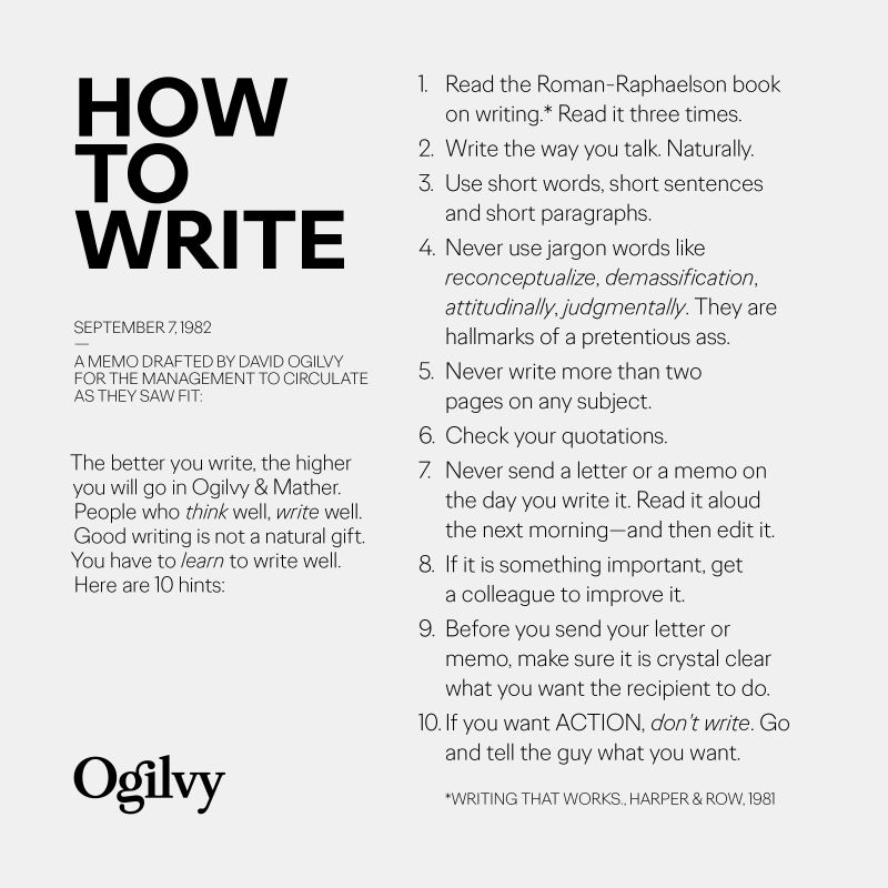 how-to-wrote-ogilvy-memo