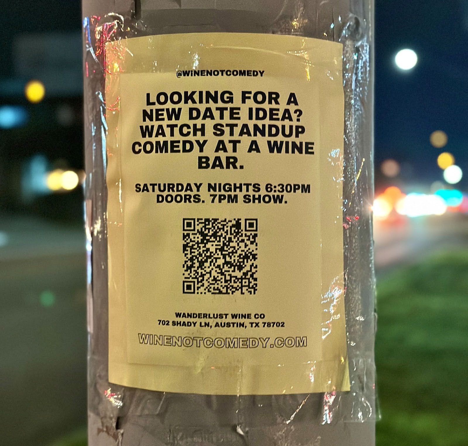 comedy-show-flyer