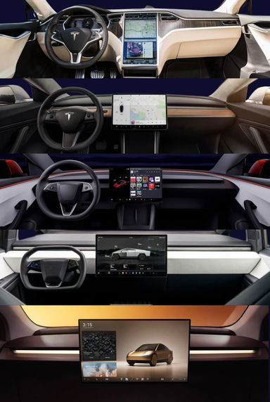 Tesla Interior Refreshes and Simplicity | Swipefile