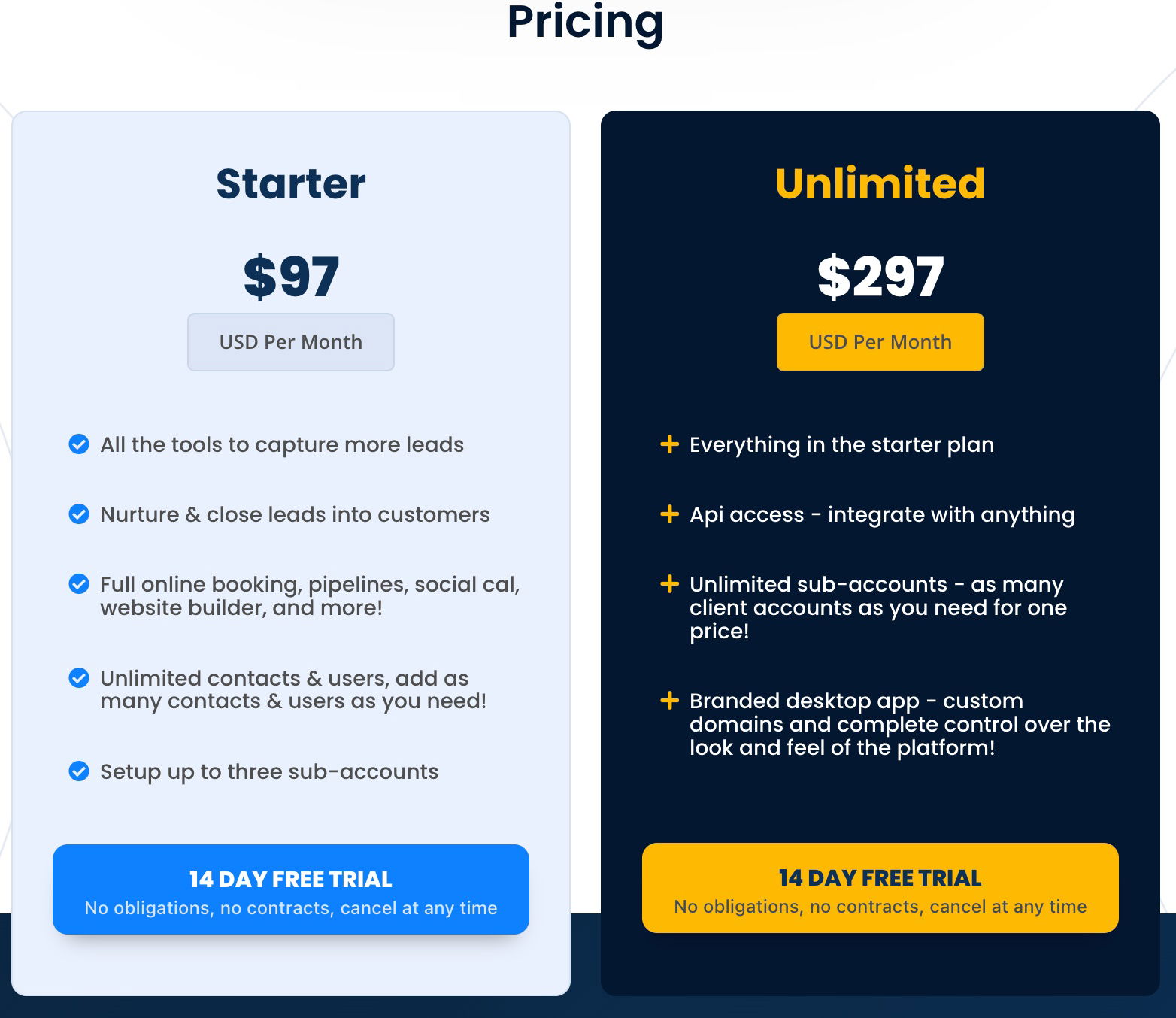 gohighlevel-pricing-two-tier-package-with-free-trial.png