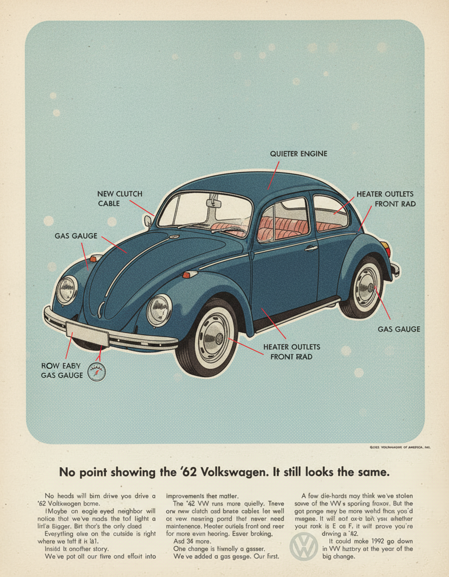 Classic 1950s print ad