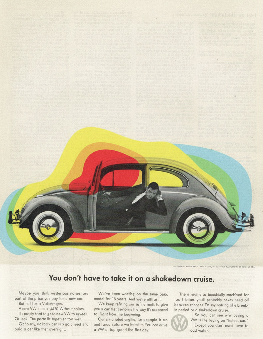 Eye-tracking heatmap
