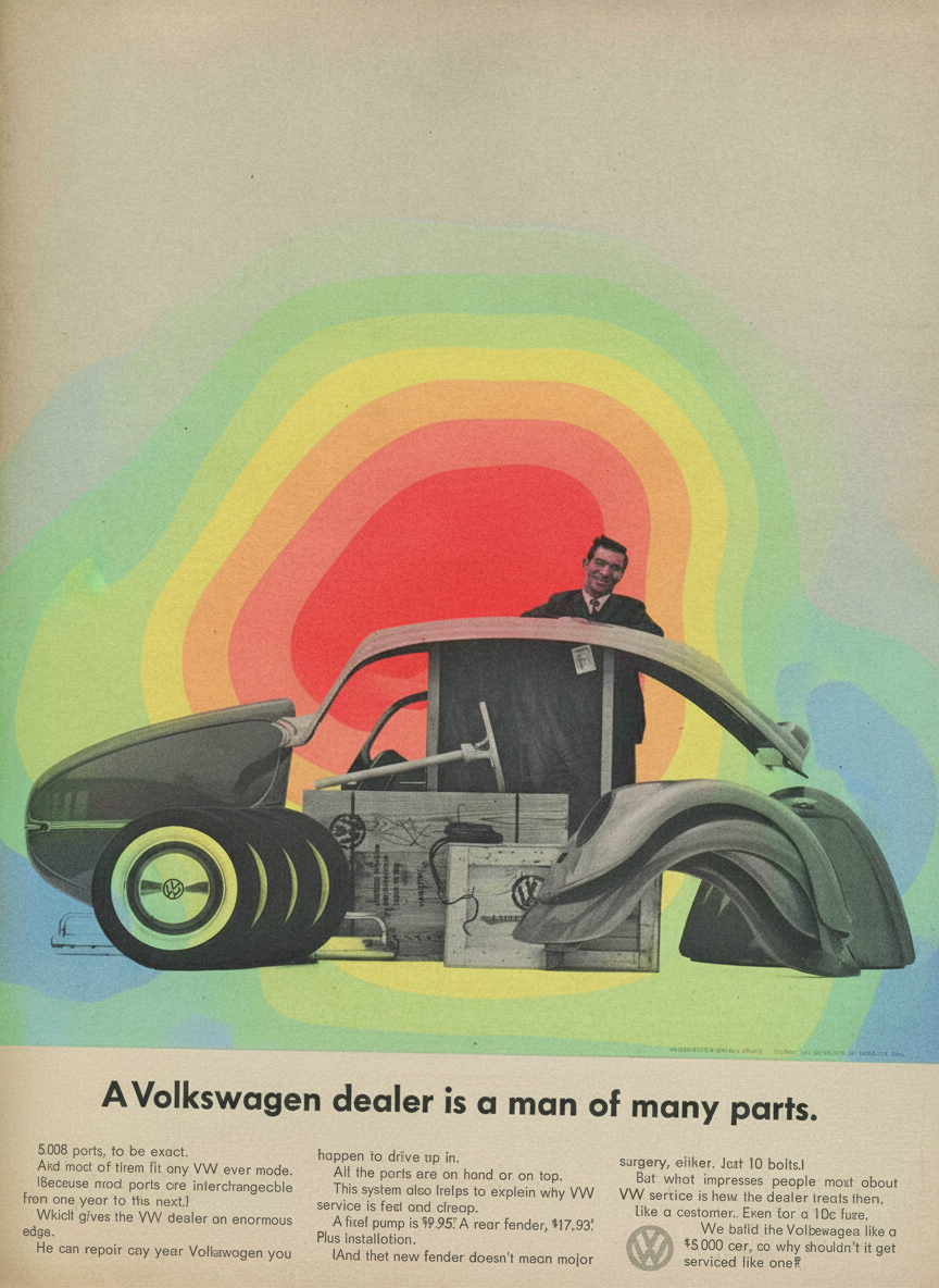 Eye-tracking heatmap