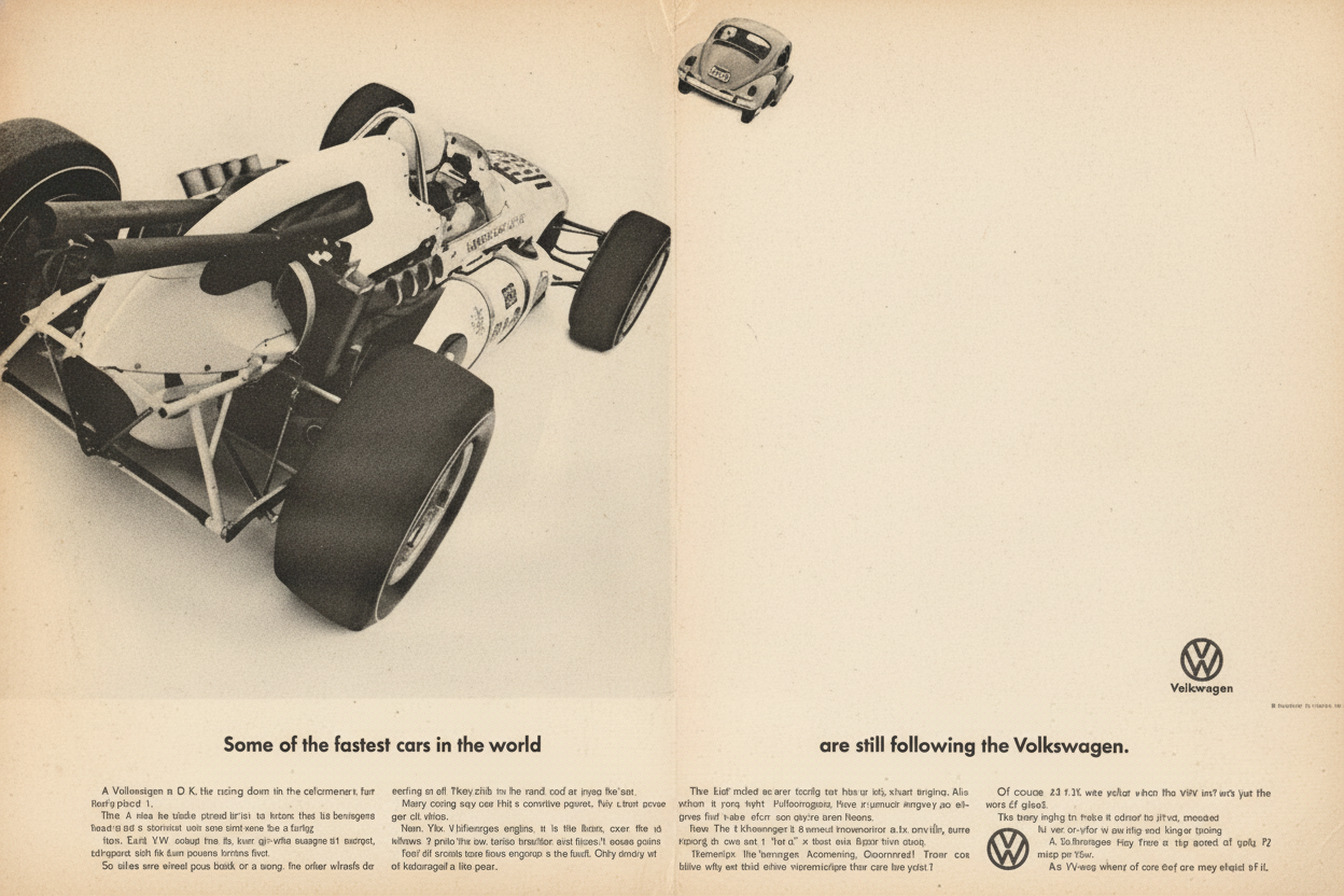 Classic 1950s print ad