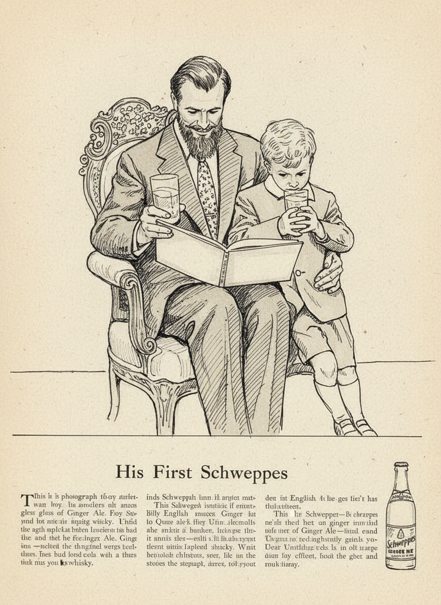 Hand-drawn pen style