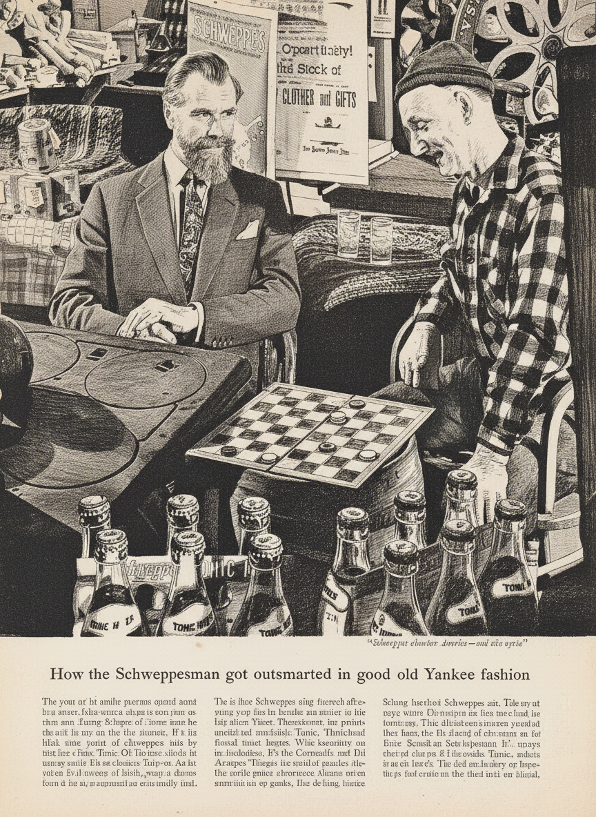 Hand-drawn pen style