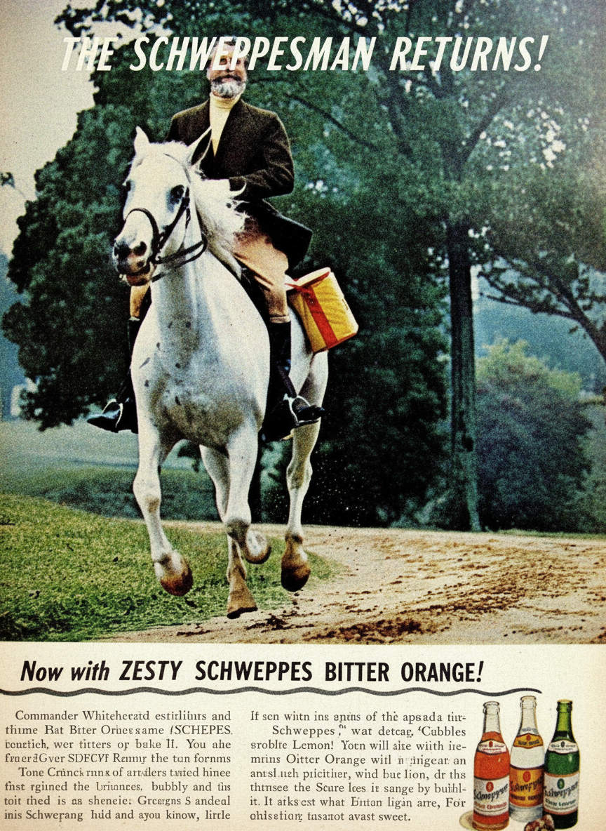 Classic 1950s print ad