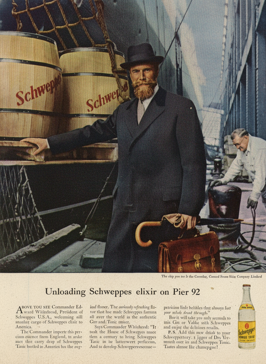 Classic 1950s print ad