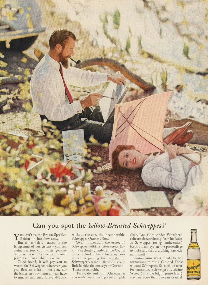 Classic 1950s print ad