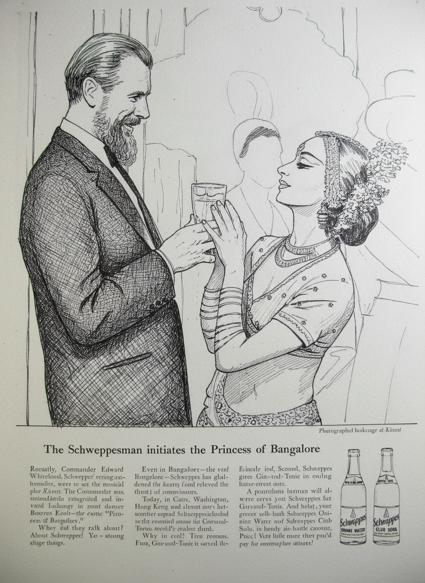 Hand-drawn pen style