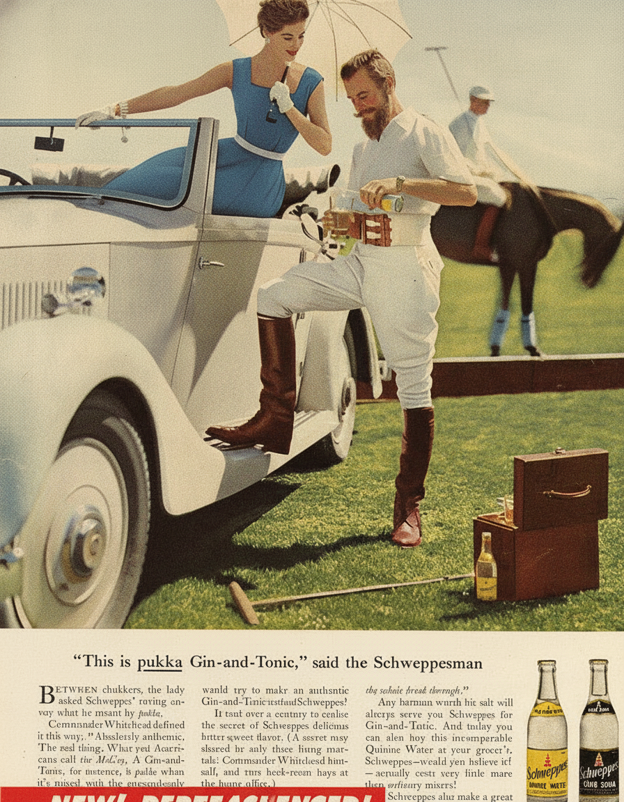 Classic 1950s print ad