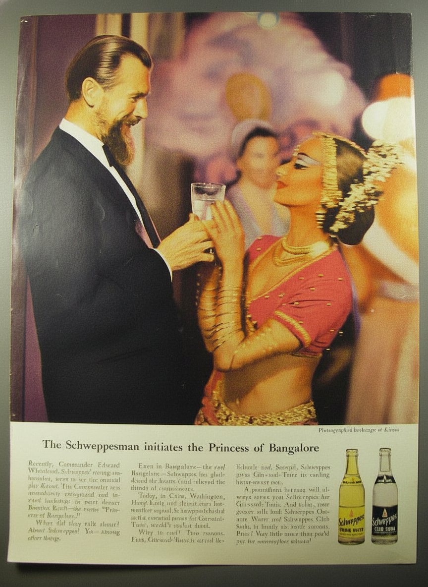 Classic 1950s print ad