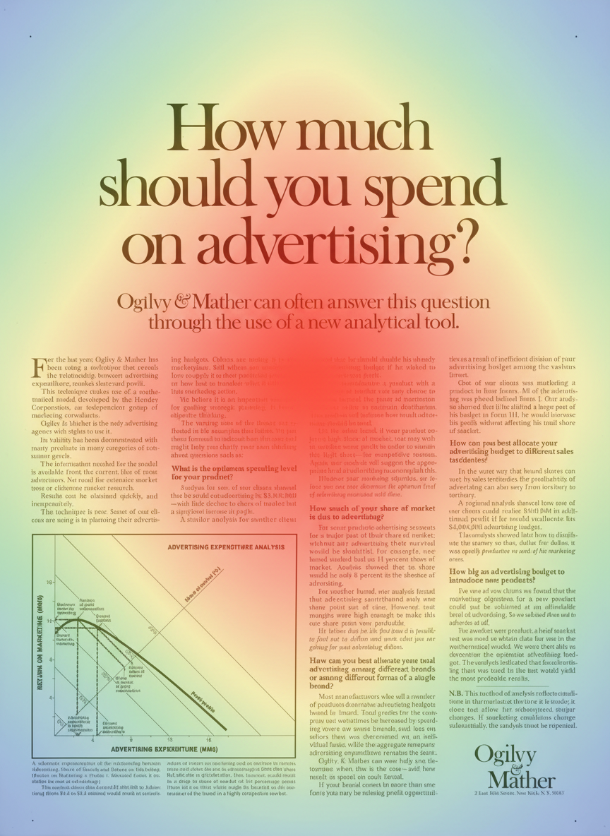Eye-tracking heatmap