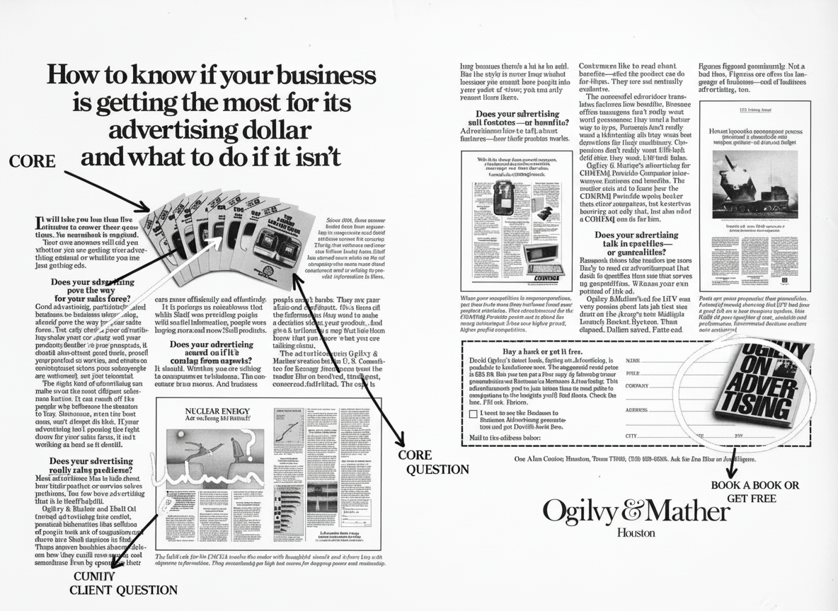 Annotated sketchbook style