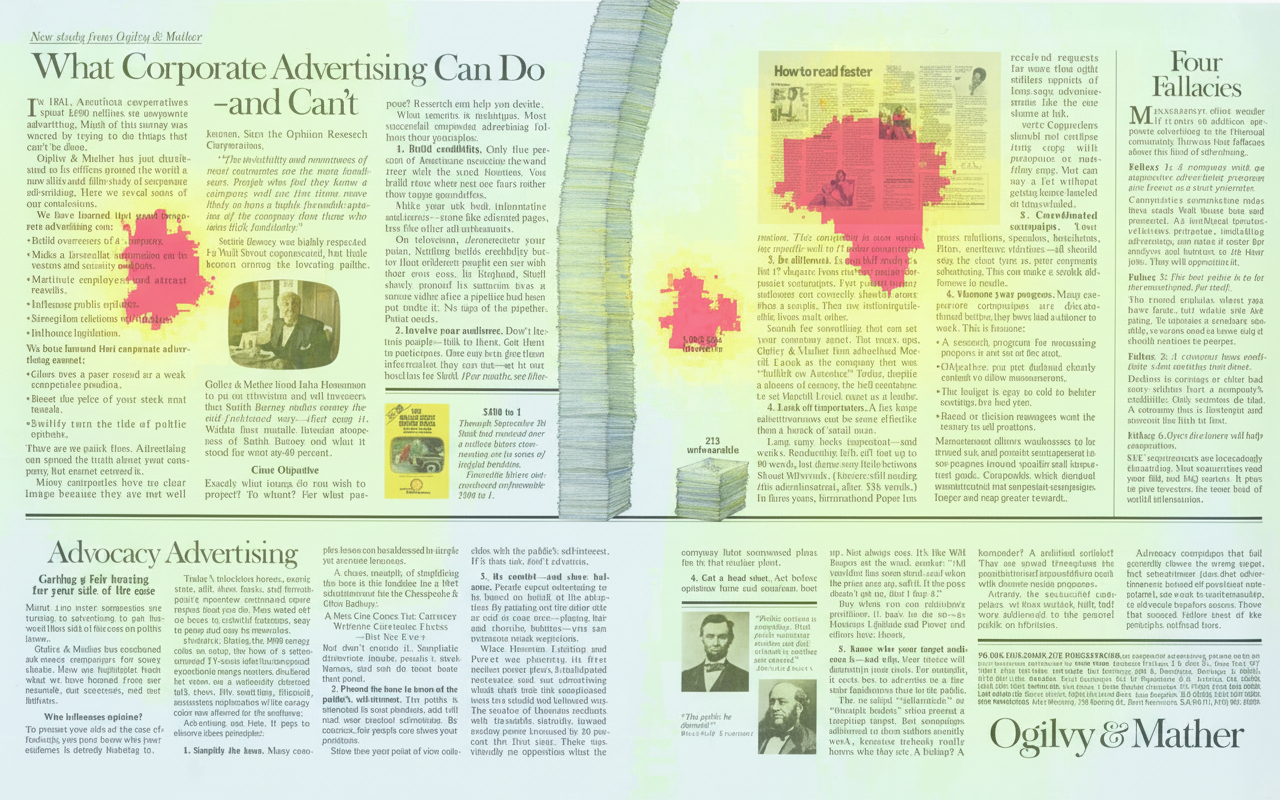 Eye-tracking heatmap