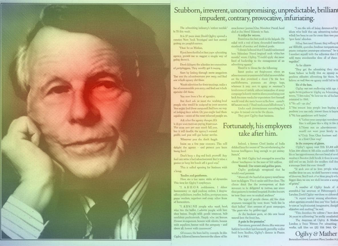 Annotated sketchbook style