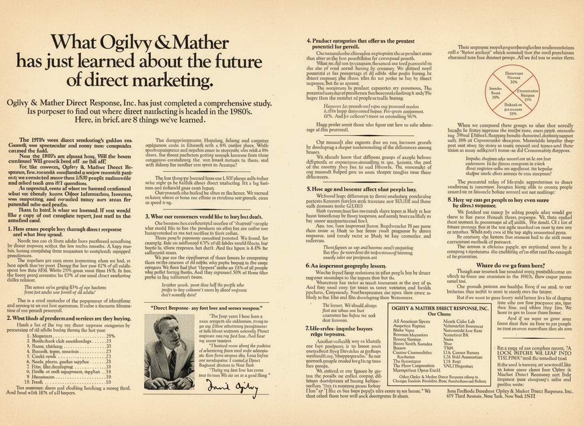 Classic 1950s print ad