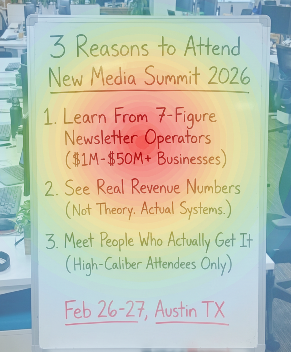 Eye-tracking heatmap