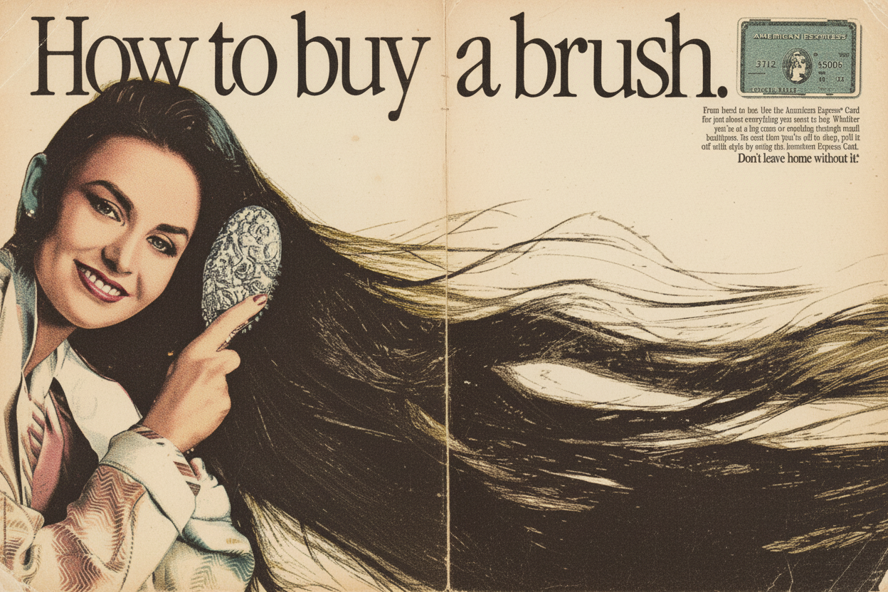 Classic 1950s print ad