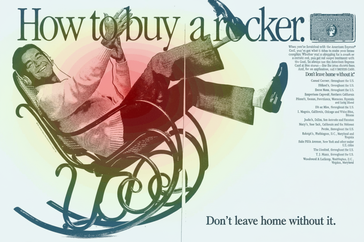 Eye-tracking heatmap
