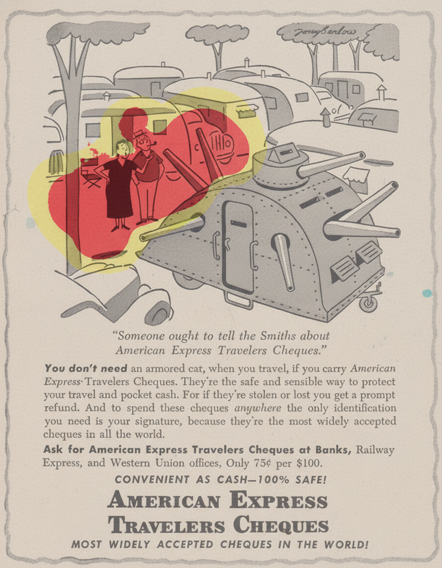 Annotated sketchbook style