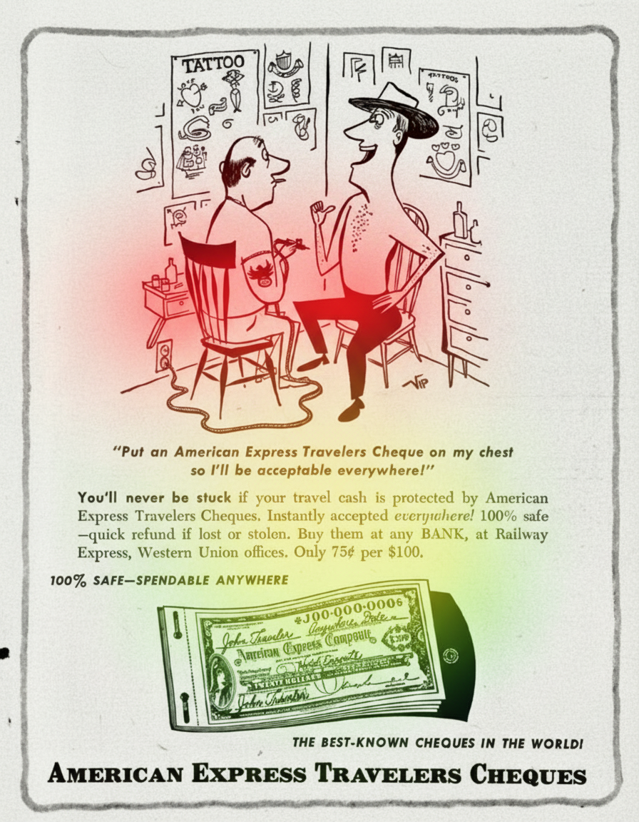Eye-tracking heatmap