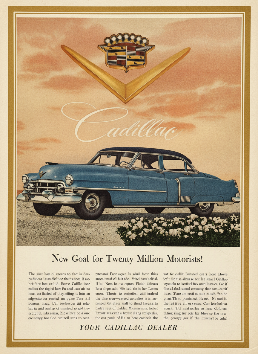 Classic 1950s print ad