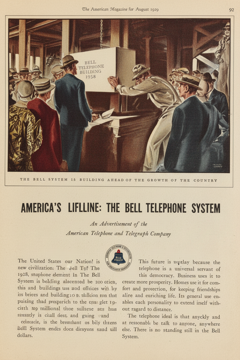 Classic 1950s print ad