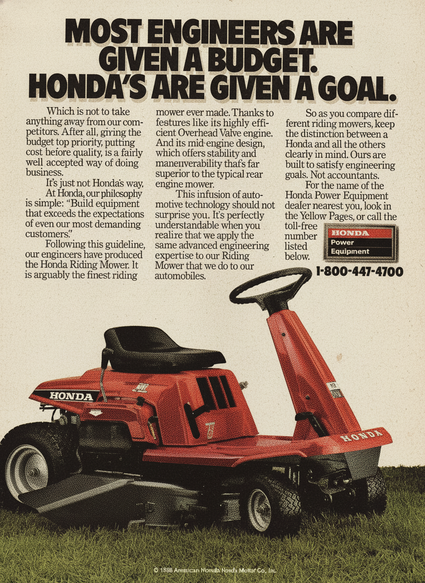 Classic 1950s print ad