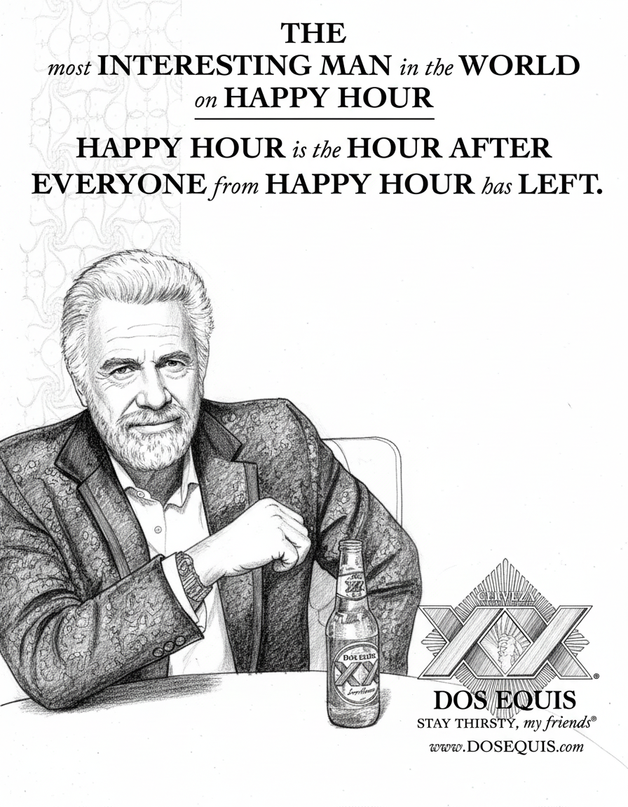 Hand-drawn pen style