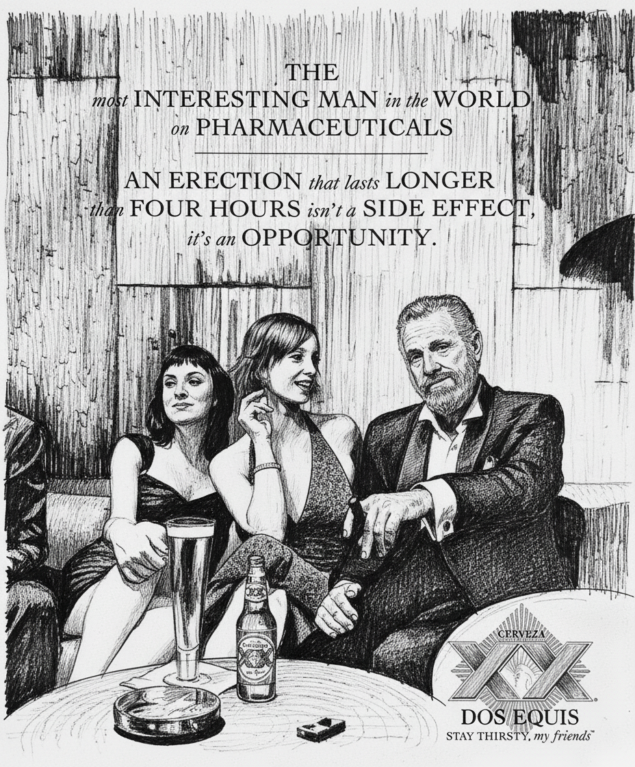 Hand-drawn pen style