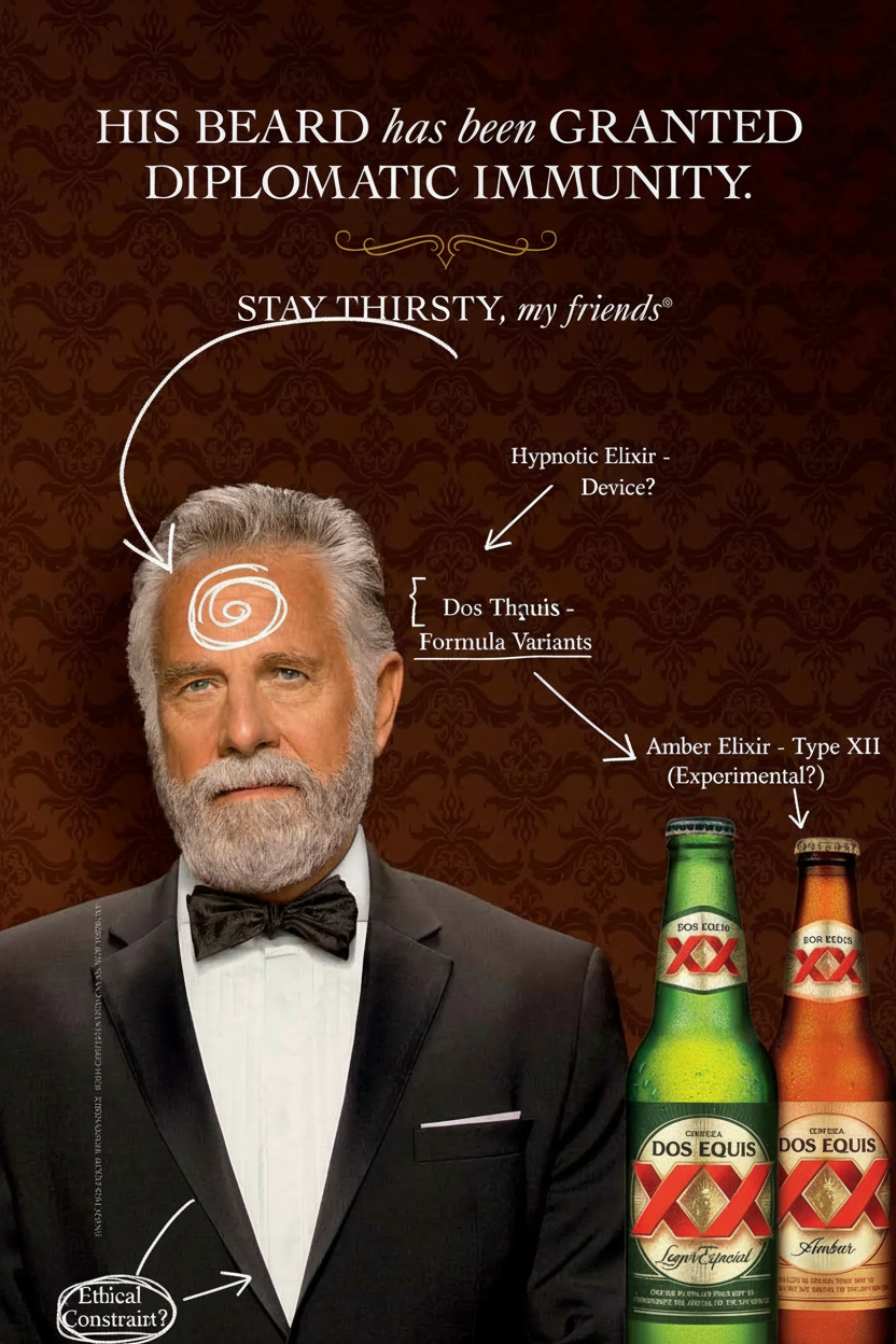 Annotated sketchbook style