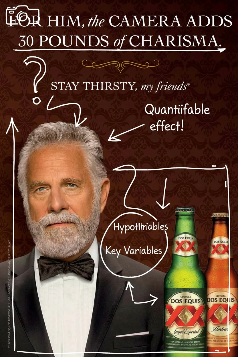 Annotated sketchbook style