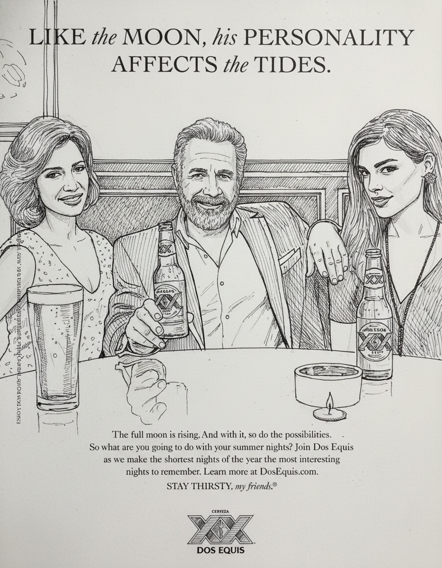 Hand-drawn pen style