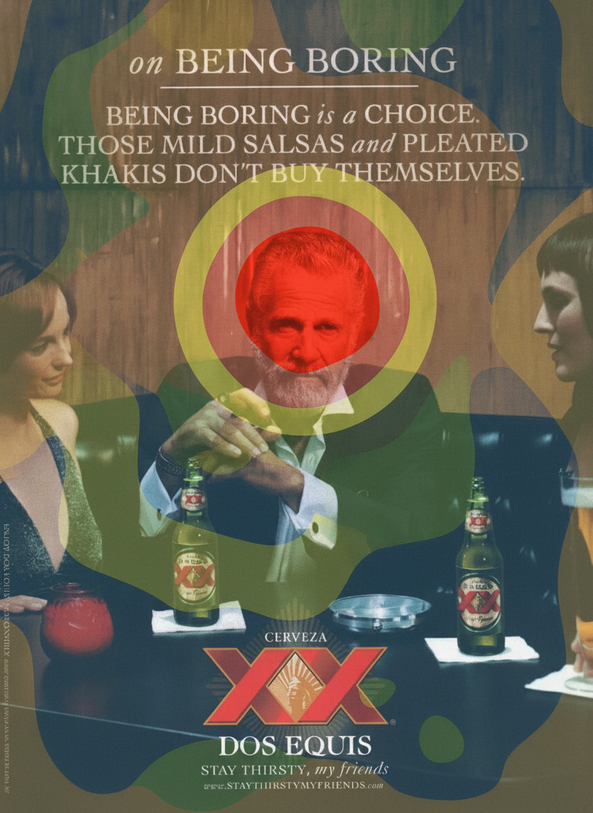 Eye-tracking heatmap