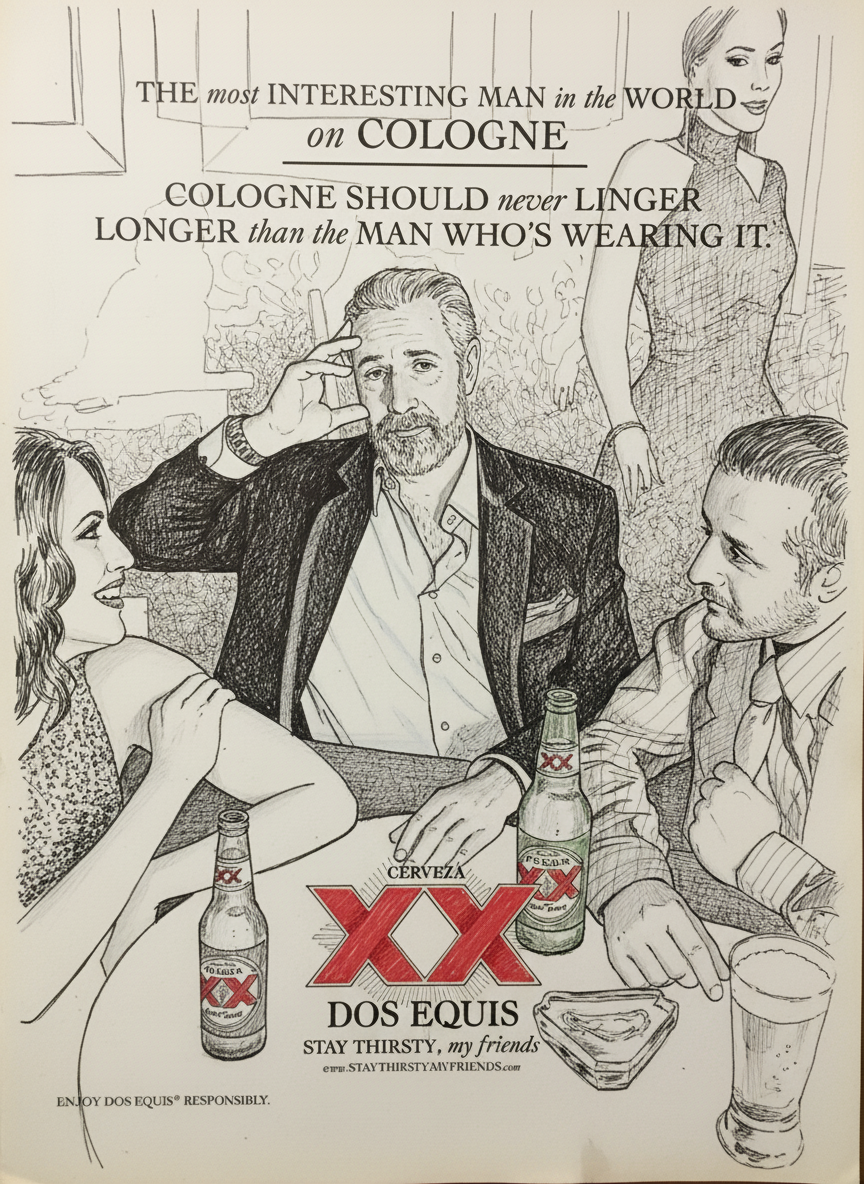 Hand-drawn pen style